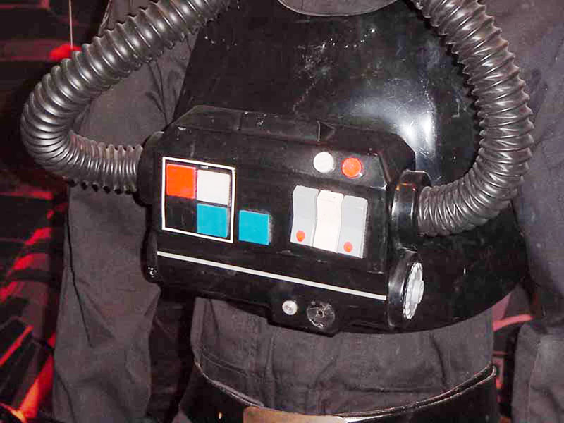 An example of a TIE Pilots Chestbox - Front View 3